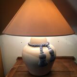 White ceramic lamp
