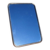 Miroir de barbier vintage beige