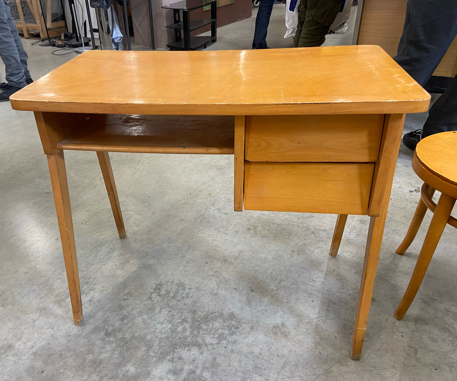 Desk feet compass 50s