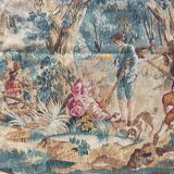 Wall hanging hunting scene
