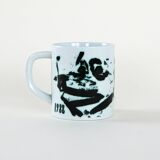 Porcelain mug, Danish design, 1988, manufacturer: Royal Copenhagen
