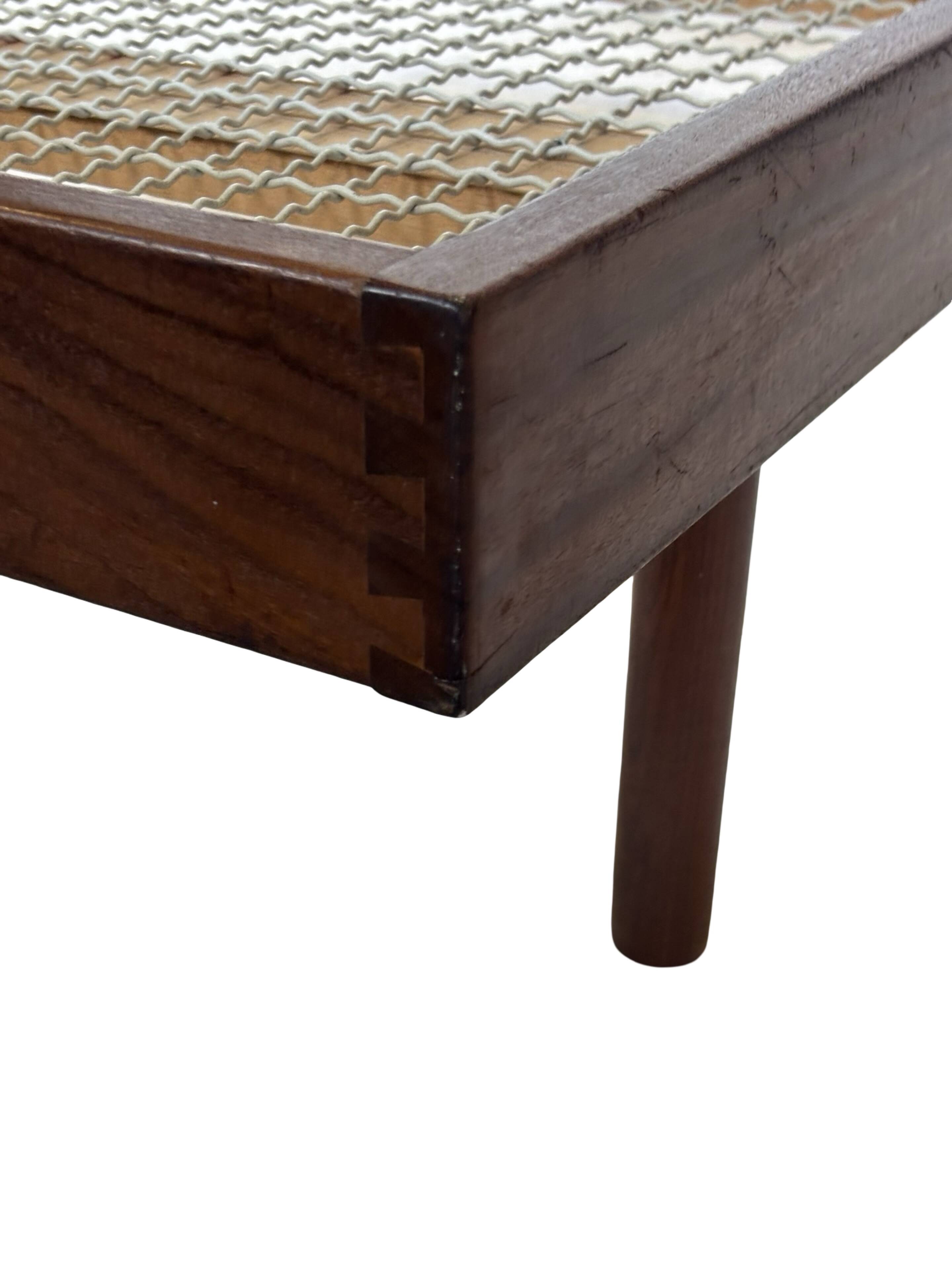 Vintage daybed minimalist design in Teak 1960s