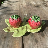 Salt shaker and pepper shaker in slip