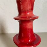 Ceramic candle holder tamegroute red
