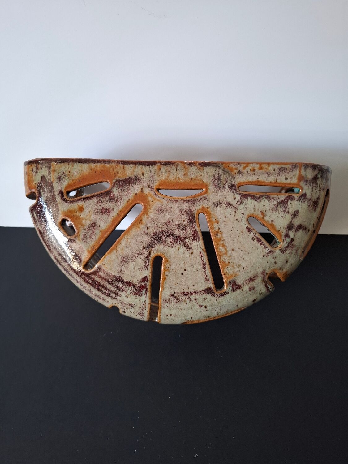 Ceramic wall light F.Comte