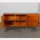 Wooden row by Jiroutek for Interier Praha, U-460, 1960