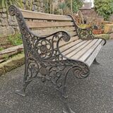 Banc de jardin en fonte