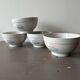 4 bols anciens en porcelaine italienne Cipa