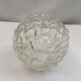 Duo tulip globes in pressed glass dimension: diameter - 4.5cm- width -12cm- height -5cm-