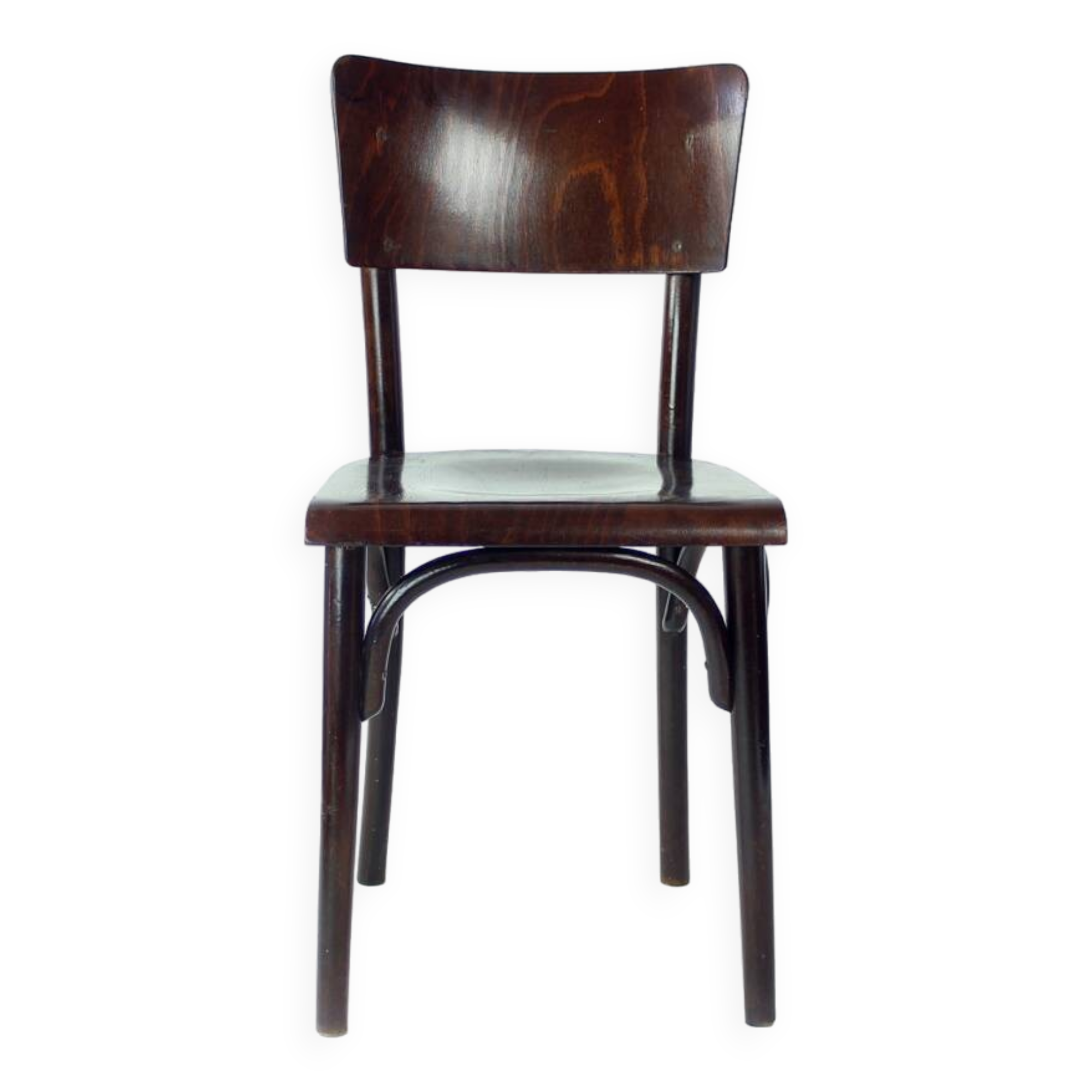 Chaise en bois courbé, Tchécoslovaquie 1950
