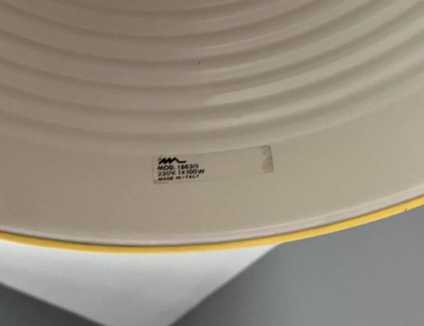 Vintage ceiling light (1970) Martinelli Luce