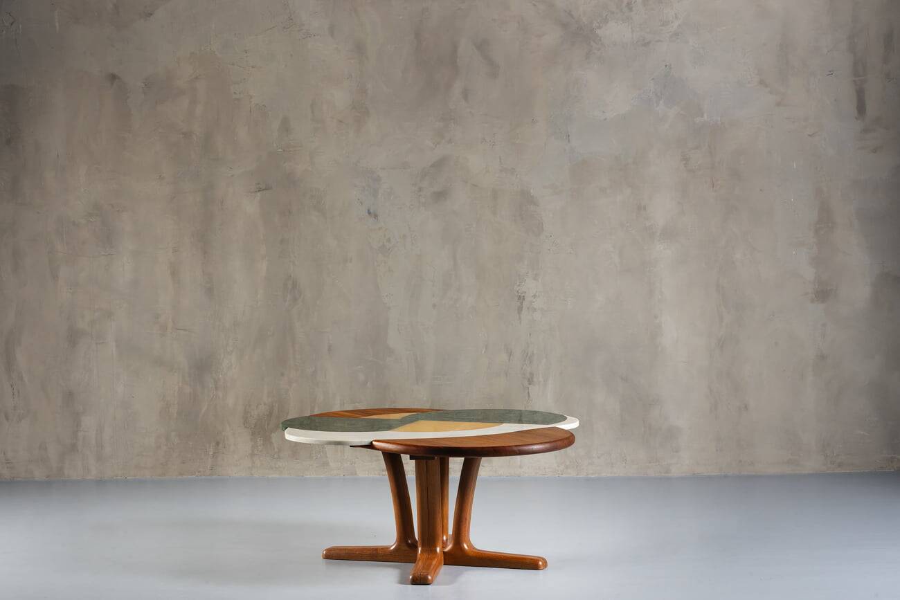 Kamikaze Egg Marble Coffee Table by Corina Olaru, Romania, 2023