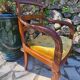 Pair of Empire style armchairs