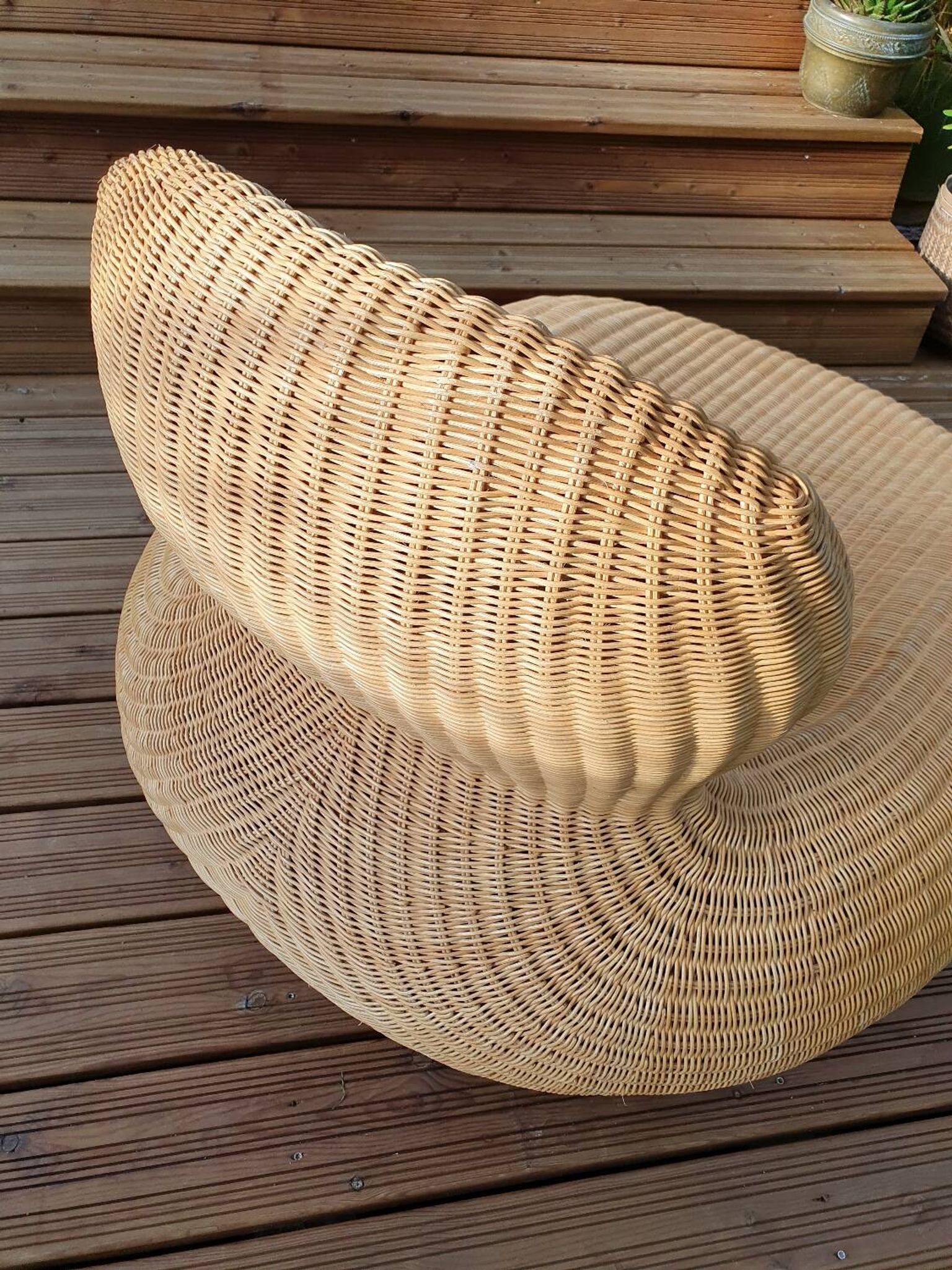Fauteuil en rotin Storvik de Carl Öjerstam pour Ikea