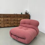 Armchair Soriana Afra and Tobia Scarpa 60s Cassina