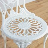 Art Nouveau Aluminum Garden Chairs, 1950s, United Knigdom, Set of 5