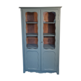 Small green glass cabinet