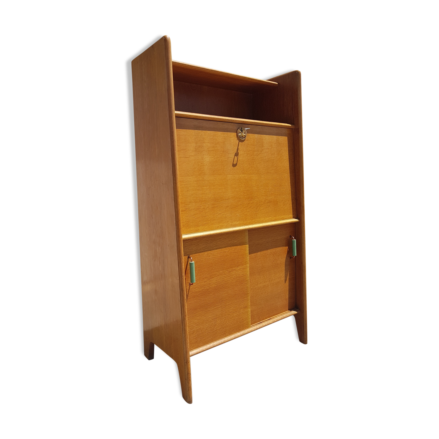 Office Secretary Vintage oak 1950