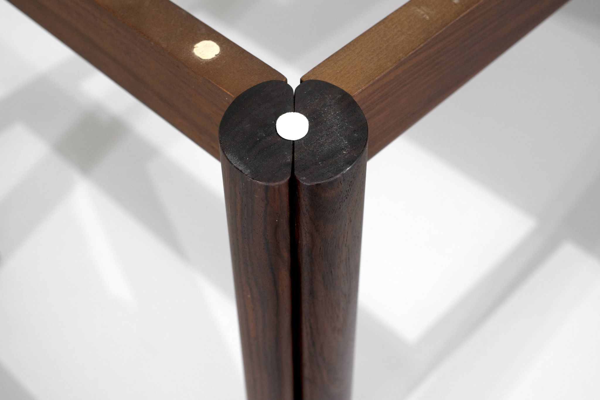 Dining table model "Nibay" by Afra and Tobia Scarpa for Gavina, Italy.