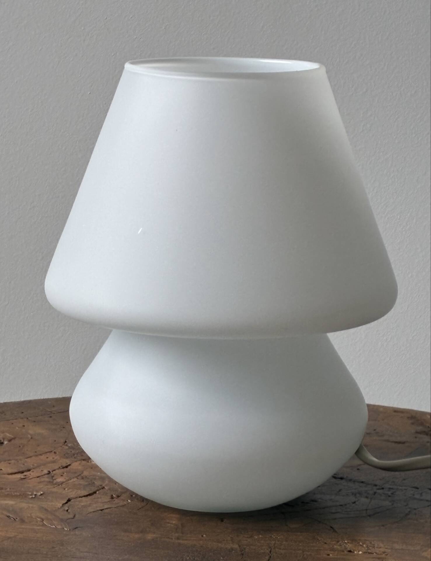 Vintage Habitat mushroom lamp