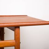 Danish Teak coffee table, two levels, by Grete Jalk for Glostrup Mobelfabrik 1960.