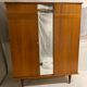 Vintage wardrobe with compass feet from the 60s