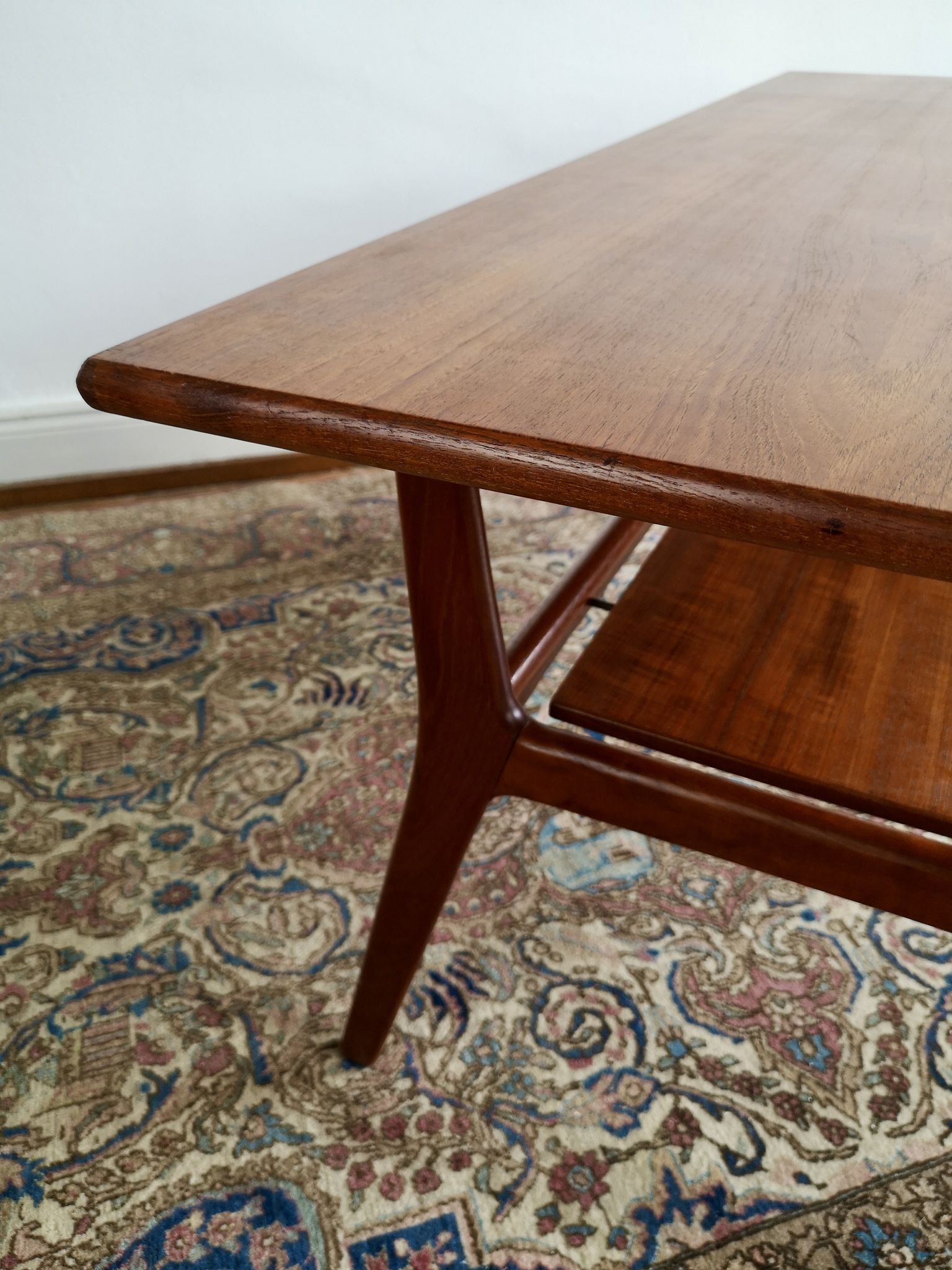 Table basse scandinave 60 en teck