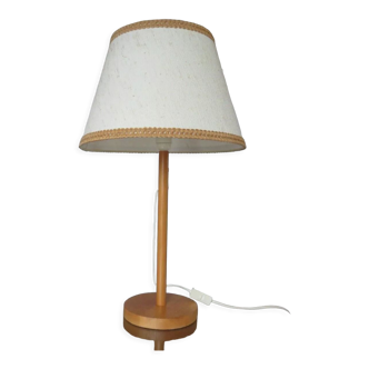 Lampe scandinave en bois Danemark 1980