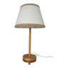 Lampe scandinave en bois Danemark 1980