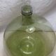 Demijohn glass green breath