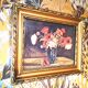Peinture jack aquarelle nature morte france 1938 bouquet d'anémones