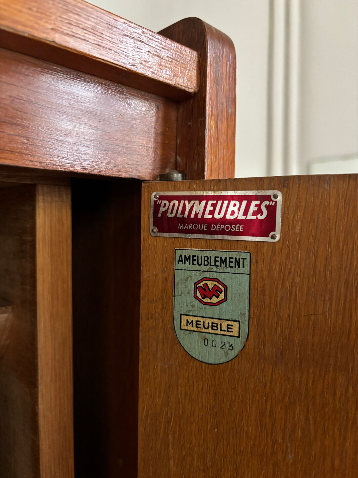 Enfilade vintage années 70 Polymeubles frères David