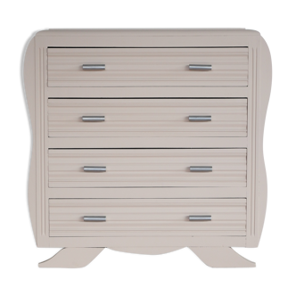 Vintage powder pink dresser