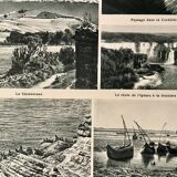 Ancienne carte d'Amérique du Sud (physique) - 1940