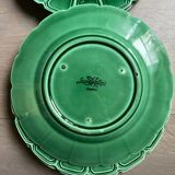 Sarreguemines - 6 barbotine plates