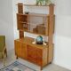 High sideboard, wooden display cabinet by Frantisek Jirak – 1960