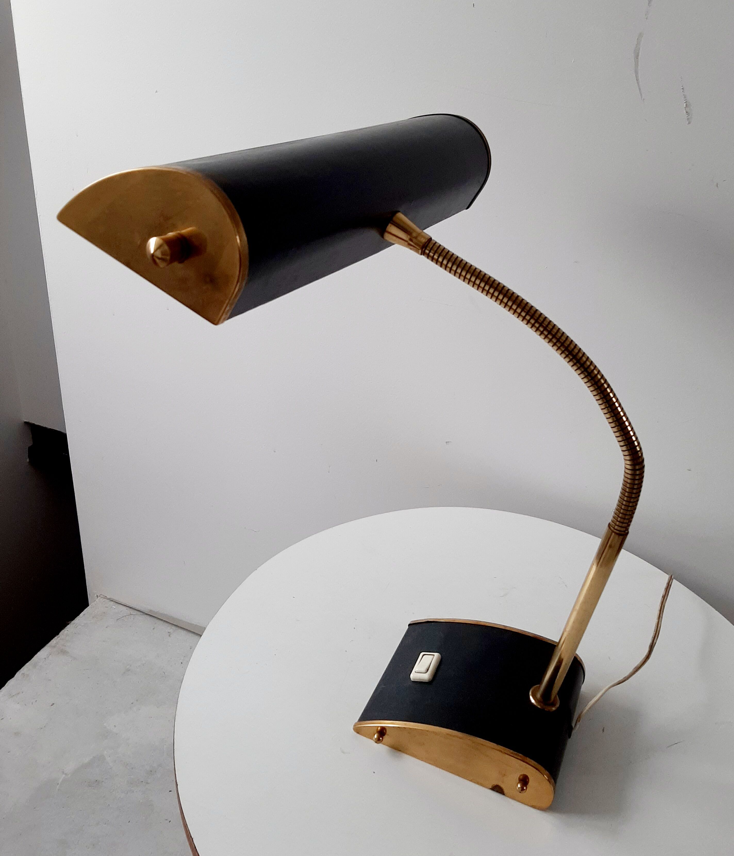 Old notary desk lamp