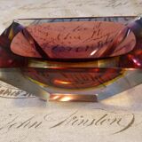 Sommerso pocket tray from Murano