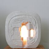 Arsène Galisson stone lamp 1960s