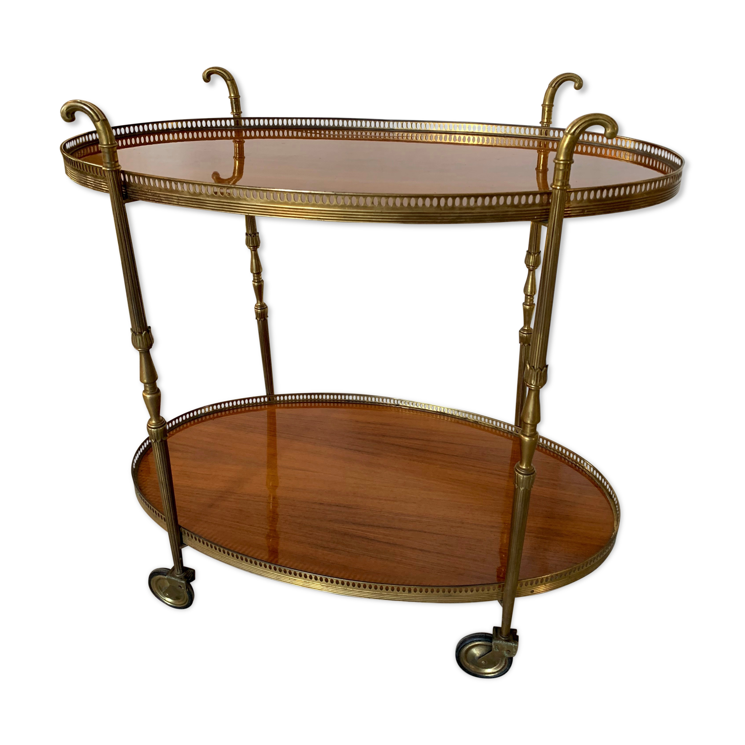 Art Deco Oval Dessert