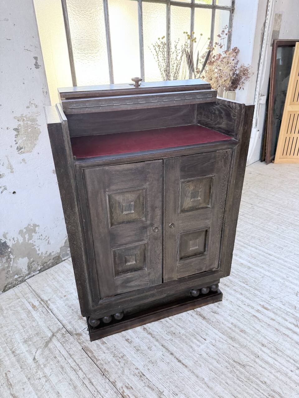 Meuble bar art déco Hoffmann Chaleyssin 1940