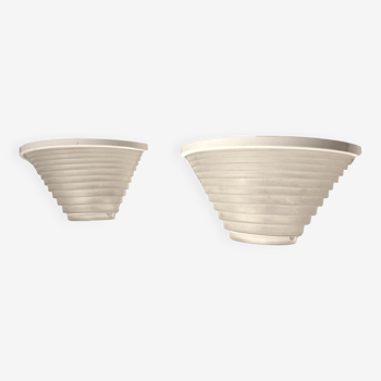 2x Wall Appliques Egisto 28 par Mangiarotti pour Artemide, 1980s