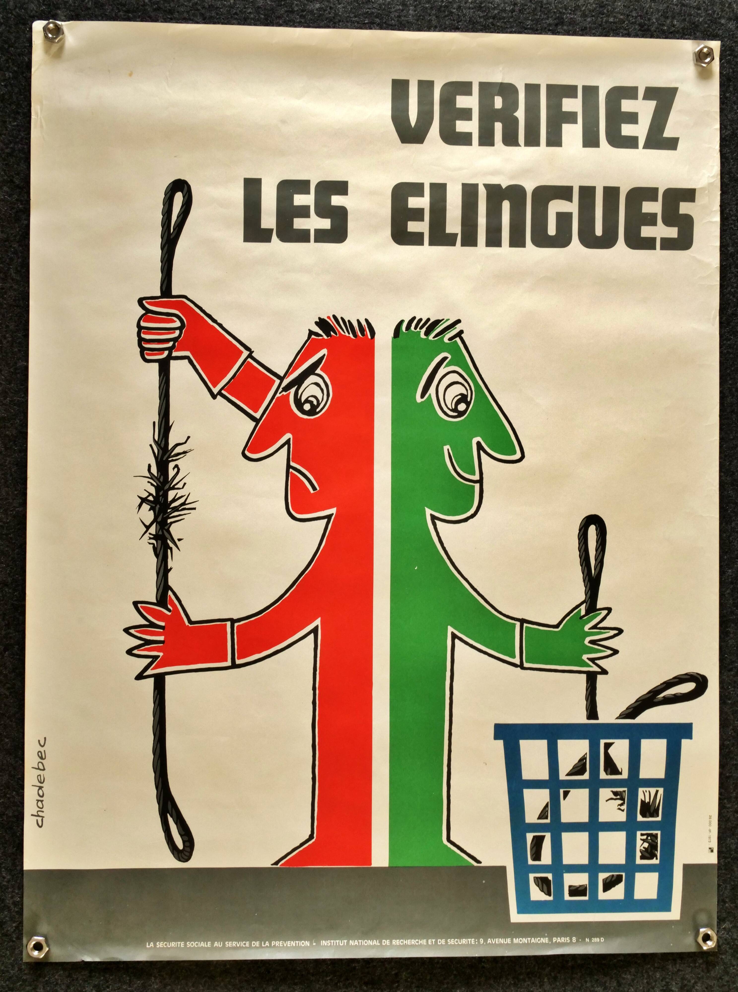 Original chadebec poster