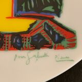 Empty pocket in polychrome earthenware Picasso, 1988