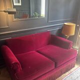 Napoleon III style convertible sofa for the Hotel de la Paix. Unique!