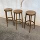 Trio de tabourets hauts Baumann