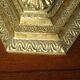 Golden brass chandelier from Israel