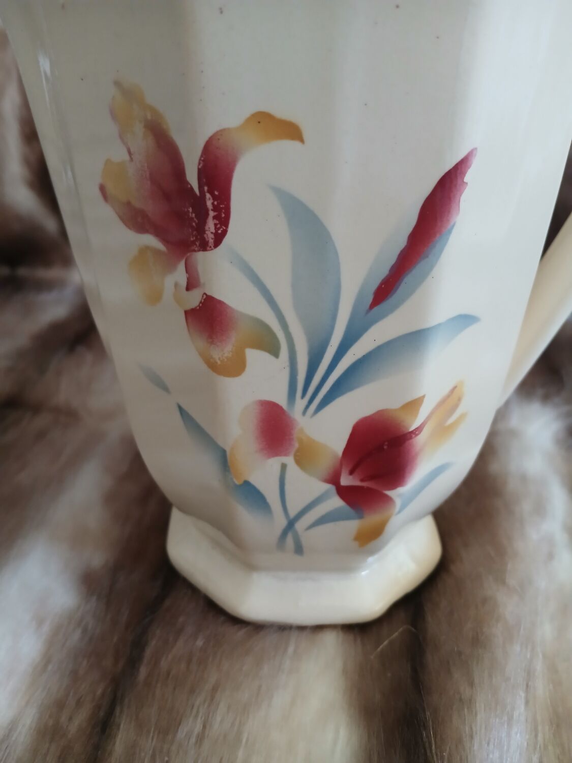 Old teapot/coffee pot from Digoin and Sarreguemines