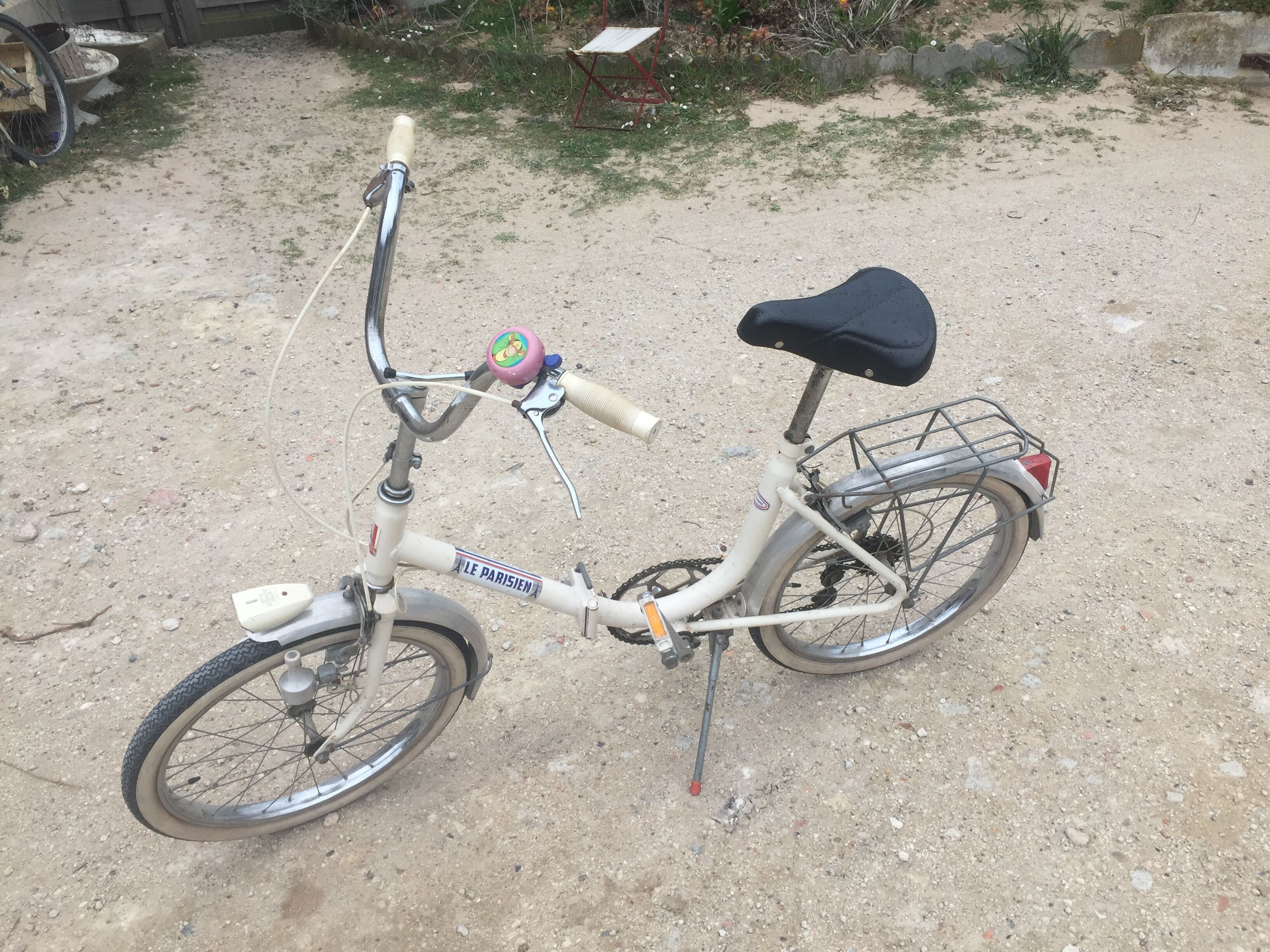 Velo folding 70s 'Le Parisien' 3 speeds