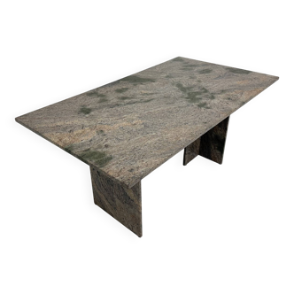 Mid-century modern granite dining table , 1970s